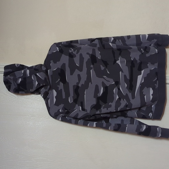 Nike Sportswear Camo-Print Fleece Hoodie Sweatshirt Size S Used Exc MSRP $65 - Picture 5 of 7